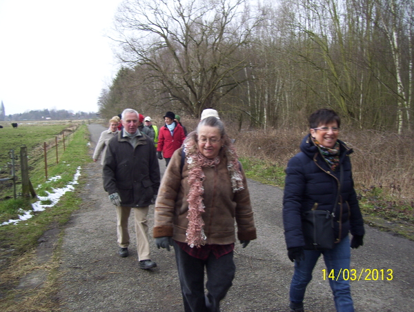 14 maart 2013 - Wandeling naar Bonheiden