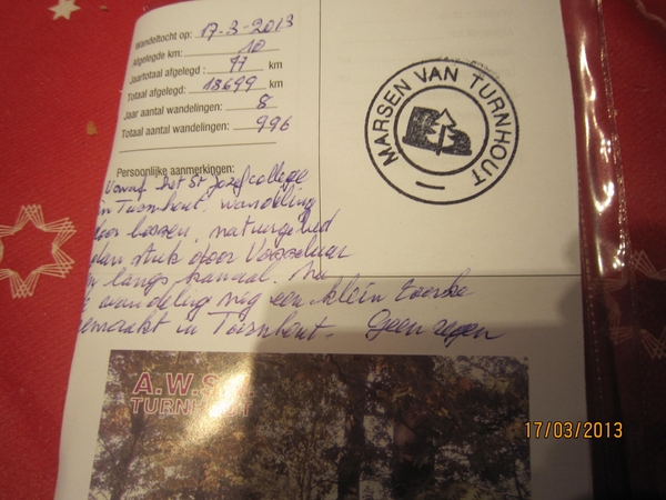 Wandelen Turnhout 17-3-2013 079