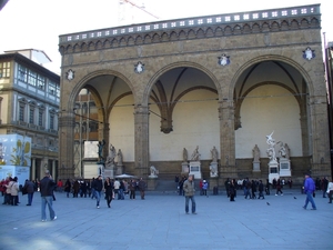 Florence _Loggia dei Lanzi, voorzijde