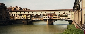 Florence _Ponte Vecchio over de rivier de Arno