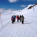 wandeling naar skipiste van Warth