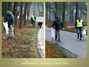 Zwerfvuilactie