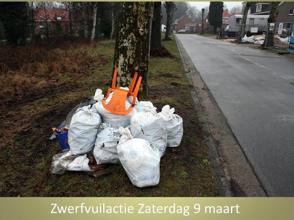 Zwerfvuilactie