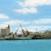 Maputo haven , oude foto