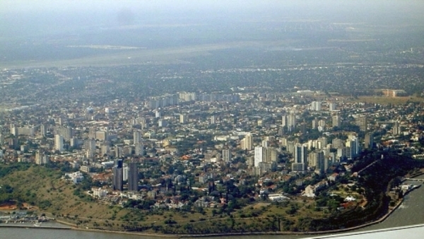 Maputo luchtfoto