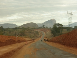 de weg naar  Nacala