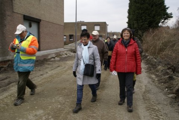 Wandelen langs Mechelen Noord 21 maart 2013