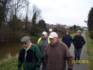 Wandelen langs Mechelen Noord - 21 maart 2013