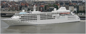 Cruiseship Silver Cloud ... Silversea Cruises.