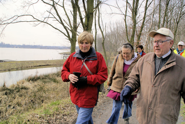 Wandelen achter De Nekker - 28 maart 2013