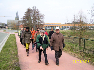 Wandelen achter De Nekker - 28 maart 2013