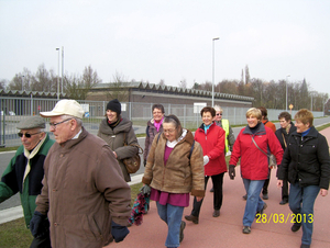 Wandelen achter De Nekker - 28 maart 2013