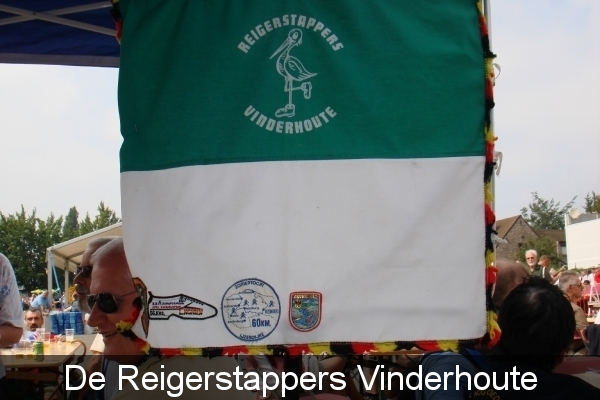 Vlag van de Reigerstappers Vinderhoute