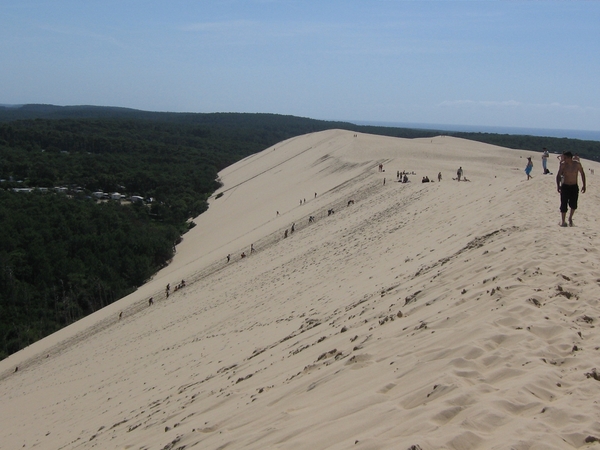 Atlantic zuid _Dune du Pyla, op de top