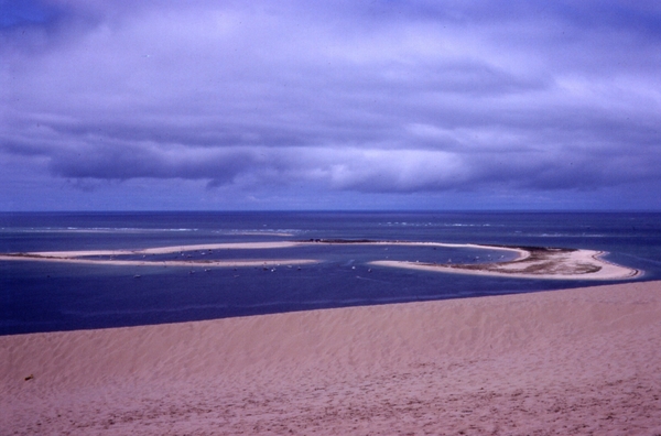 Atlantic zuid _Dune du Pyla, zicht op atlantische oceaan