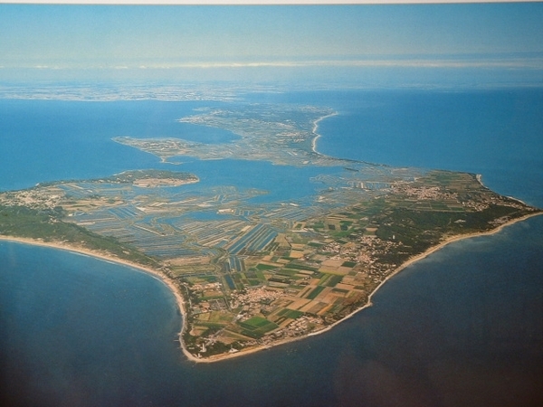 Atlantic zuid _Ile de Re luchtzicht