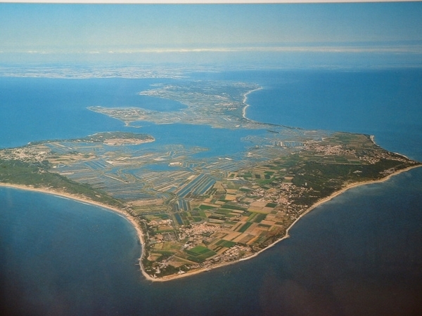 Atlantic zuid _Ile de Re luchtzicht