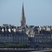 Bretagne _Saint-Malo, klokkentoren van de kathedraal Saint-Vincen