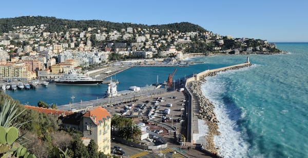 Coted'Azur _Nice _ingang van de haven