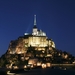 Normandie _Mont St-Michel bij avond