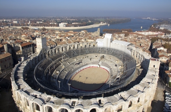 Provence _Arles _Amfitheater, bovenzicht