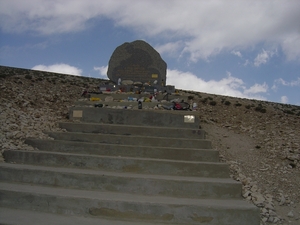 Provence _Mont Ventoux _Memorial to Tom Simpson on Mont Ventoux