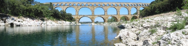 Provence _Nimes omg _De Pont du Gard, panorama