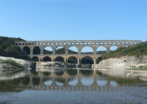Provence _Nimes omg _De Pont du Gard, Romeins aquaduct 3