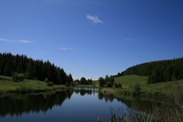 Provence _Route Napoleon _meer op de Col Bayard
