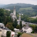 Pyreneeen _Lourdes _zicht op stad en Basikiek