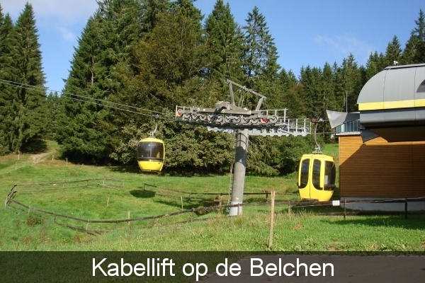 Kabellift op de Belchen