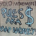 Dollar graffiti Subway