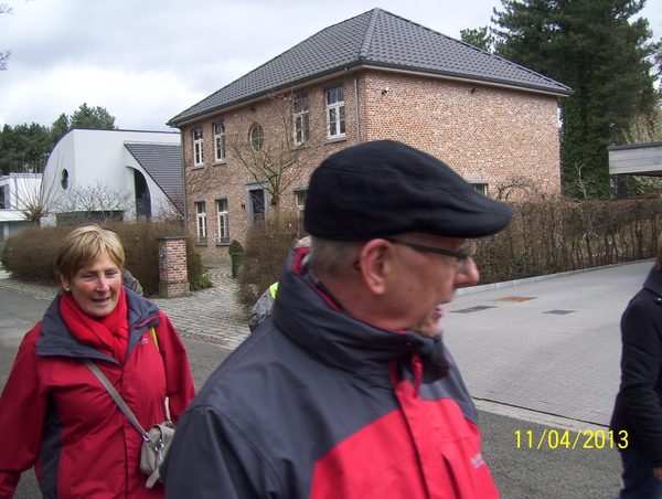 Wandelen naar het fort Midzelen - 11 april 2013