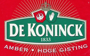 BIERETIKET DE KONINCK oud