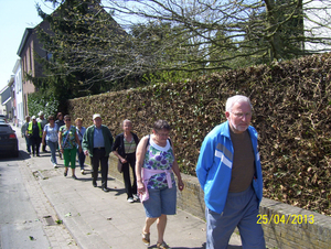 Wandeling naar Hombeek - 25 april 2013