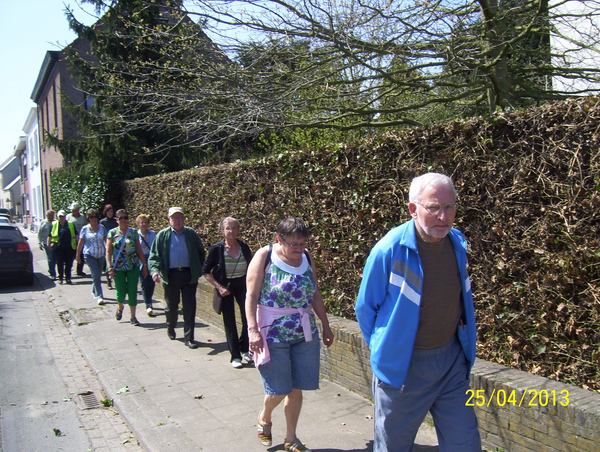 Wandeling naar Hombeek - 25 april 2013