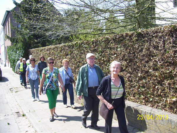 Wandeling naar Hombeek - 25 april 2013