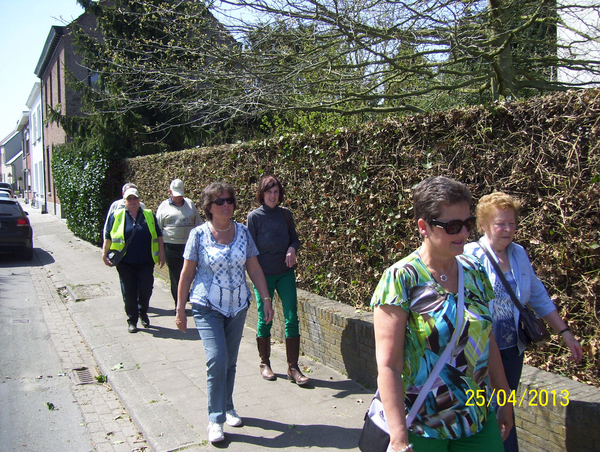 Wandeling naar Hombeek - 25 april 2013