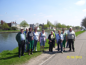 Wandeling naar Hombeek - 25 april 2013