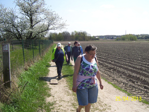 Wandeling naar Hombeek - 25 april 2013