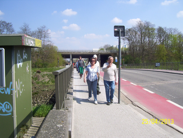 Wandeling naar Hombeek - 25 april 2013