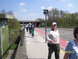 Wandeling naar Hombeek - 25 april 2013