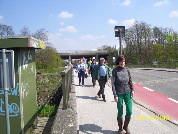 Wandeling naar Hombeek - 25 april 2013