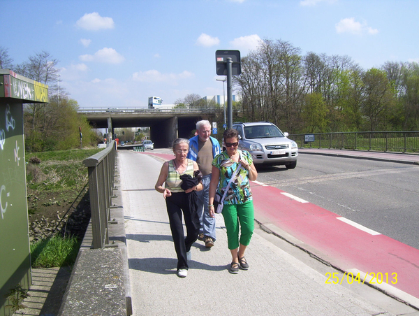 Wandeling naar Hombeek - 25 april 2013