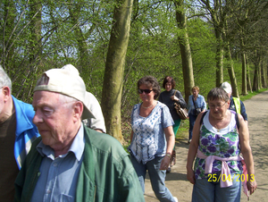 Wandeling naar Hombeek - 25 april 2013