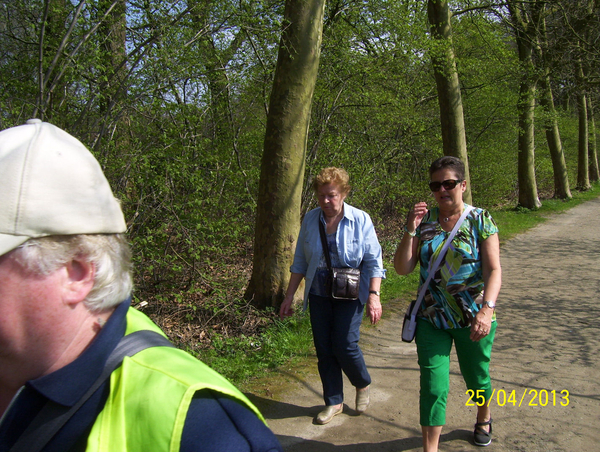 Wandeling naar Hombeek - 25 april 2013