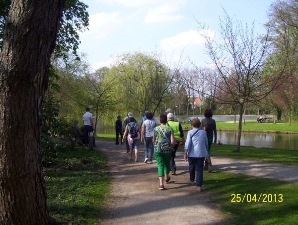 Wandeling naar Hombeek - 25 april 2013