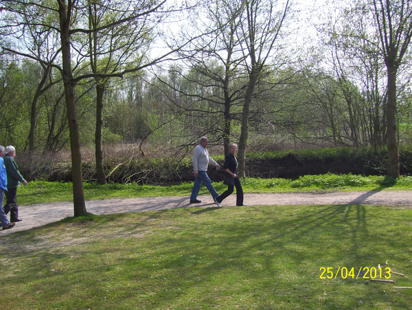 Wandeling naar Hombeek - 25 april 2013