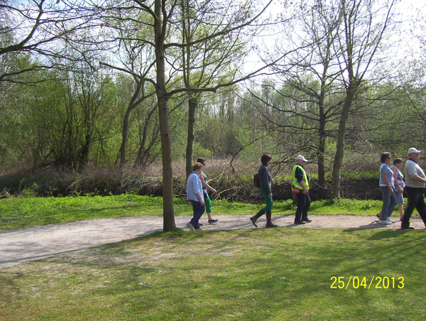 Wandeling naar Hombeek - 25 april 2013