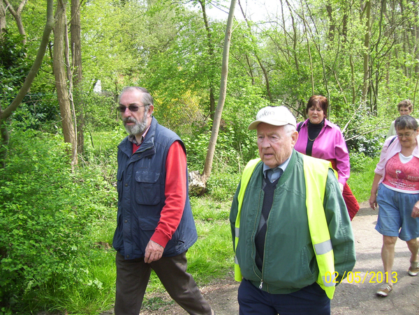 Wandeling naar Domein Roosendael - 2 mei 2013